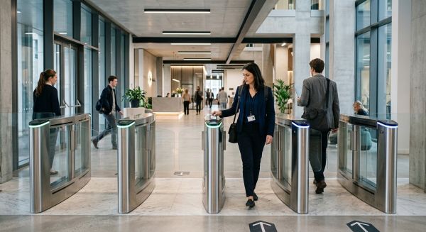 Des solutions efficaces pour un couloir rapide contrôle d’accès